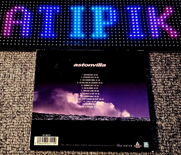🋡 Astonvilla - De Jour Comme De Nuit : Le Cd Rock Francés Culto! – photo 2